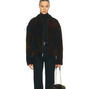 THE ELDER STATESMAN Ombre Cord Boxy Jacket